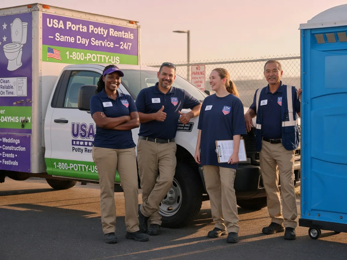 Porta Potty Rental company in Terrell, NC